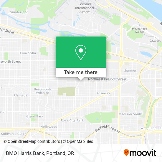 BMO Harris Bank map