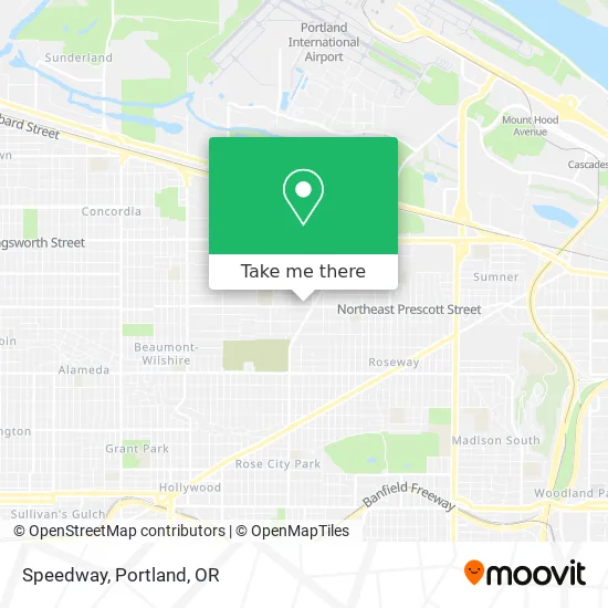Speedway map