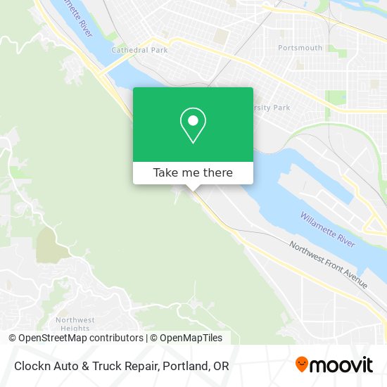 Clockn Auto & Truck Repair map