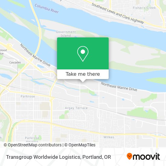 Transgroup Worldwide Logistics map