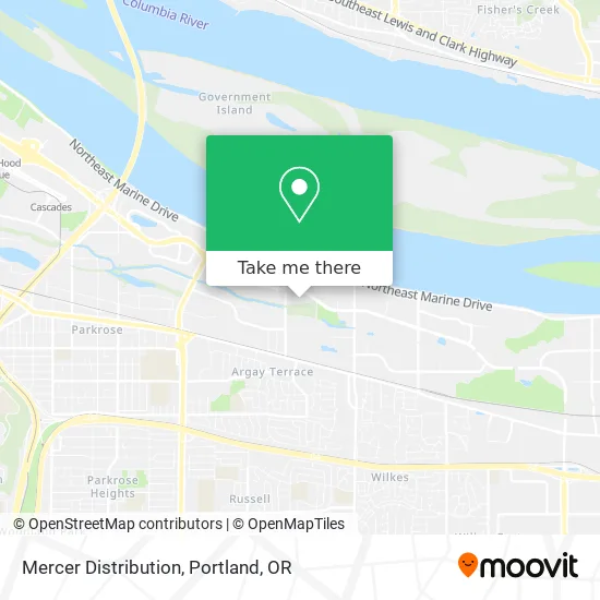 Mercer Distribution map