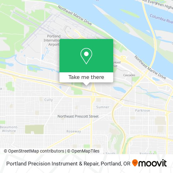 Portland Precision Instrument & Repair map