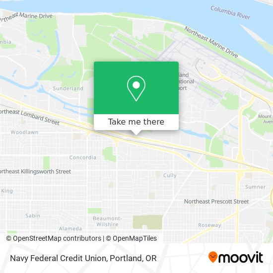 Navy Federal Credit Union map