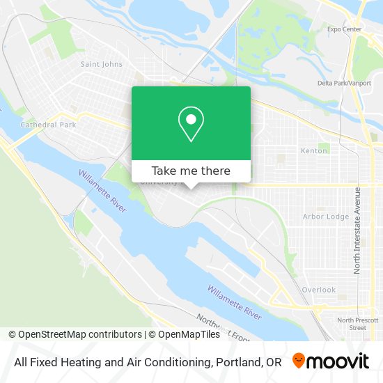 All Fixed Heating and Air Conditioning map