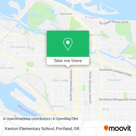 Mapa de Kenton Elementary School