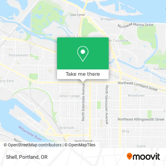 Shell map