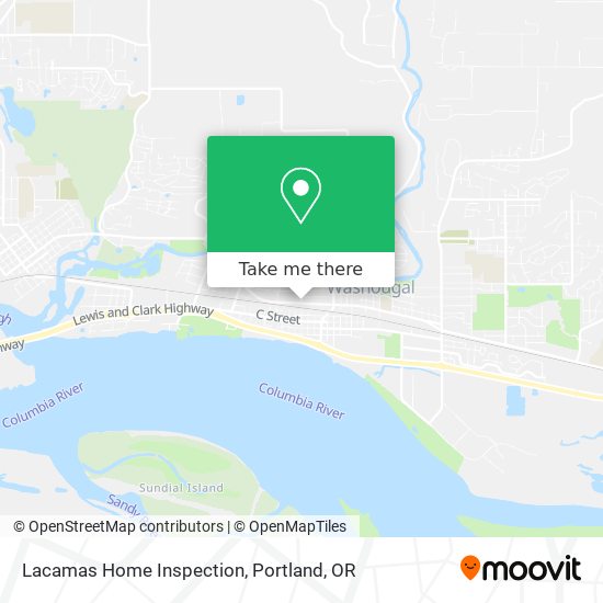 Lacamas Home Inspection map