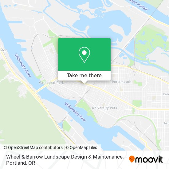 Mapa de Wheel & Barrow Landscape Design & Maintenance