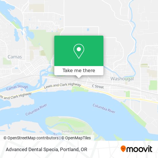 Advanced Dental Specia map