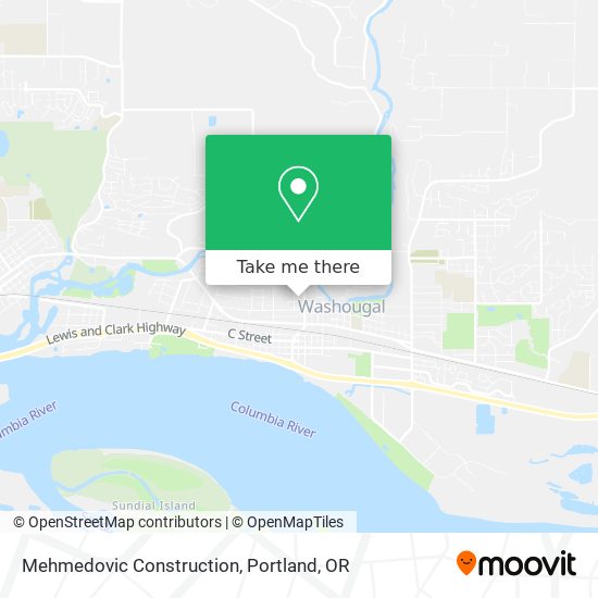 Mehmedovic Construction map