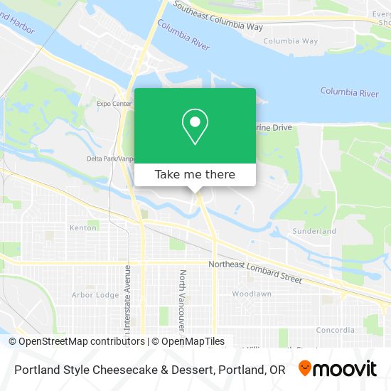 Portland Style Cheesecake & Dessert map