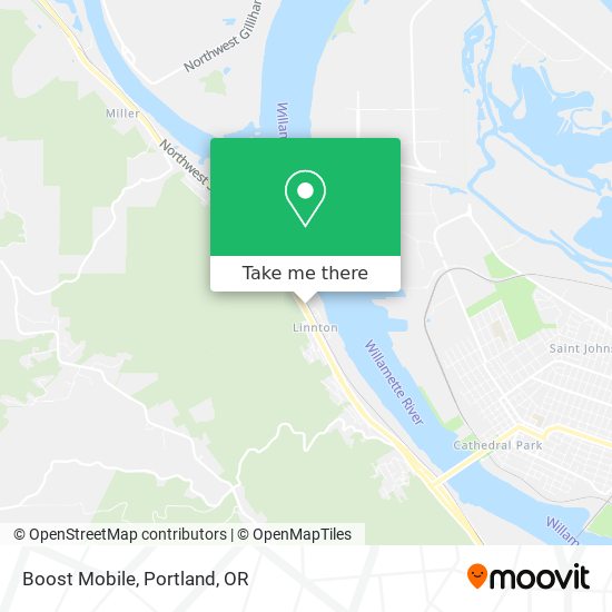 Boost Mobile map