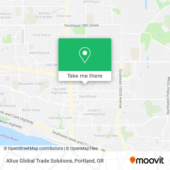 Altus Global Trade Solutions map