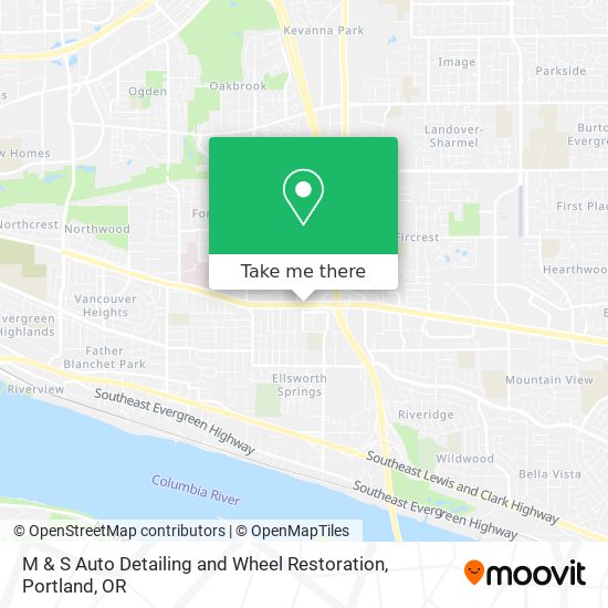 M & S Auto Detailing and Wheel Restoration map