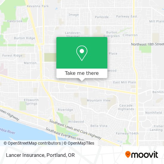 Lancer Insurance map