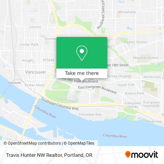 Travis Hunter NW Realtor map