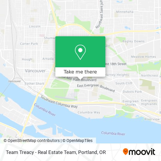 Mapa de Team Treacy - Real Estate Team