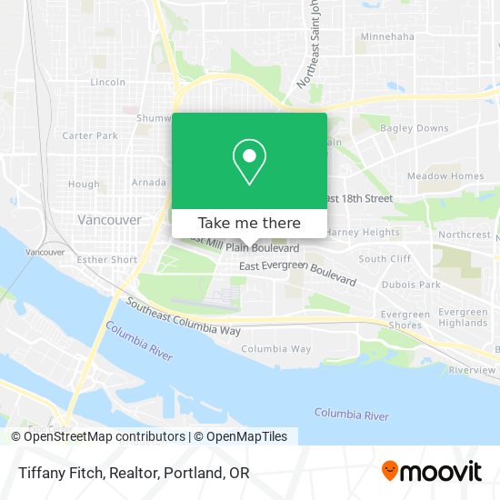 Tiffany Fitch, Realtor map