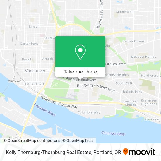 Kelly Thornburg-Thornburg Real Estate map