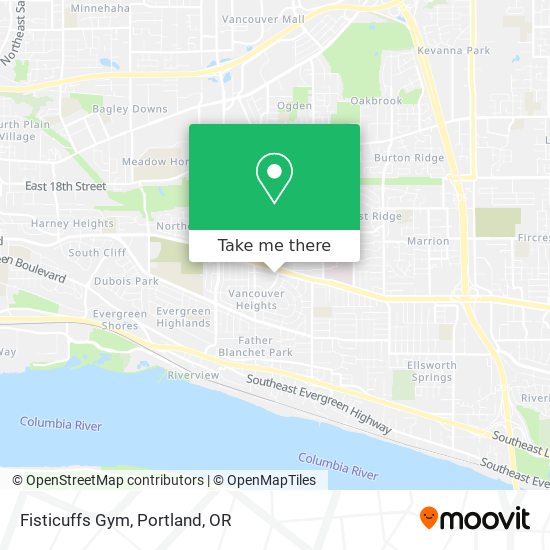 Mapa de Fisticuffs Gym