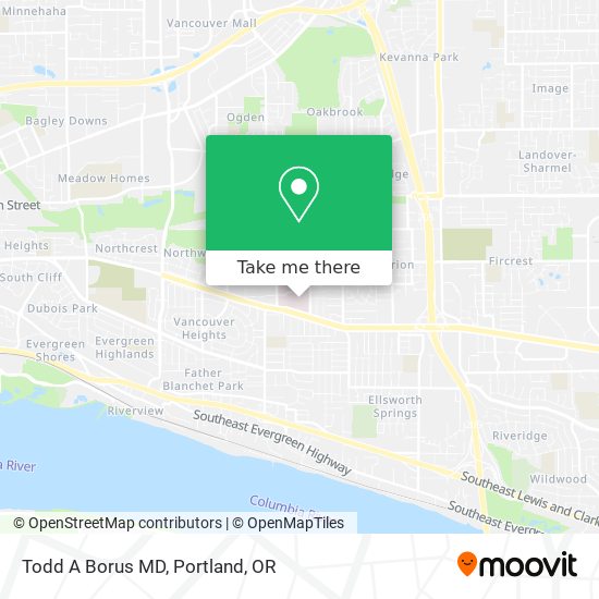 Mapa de Todd A Borus MD