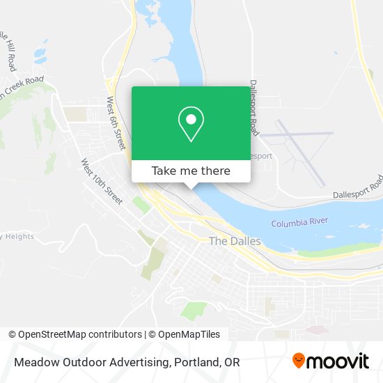 Meadow Outdoor Advertising map