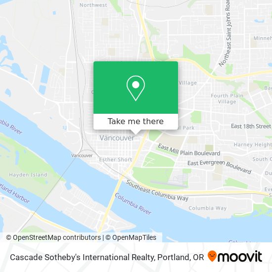 Cascade Sotheby's International Realty map