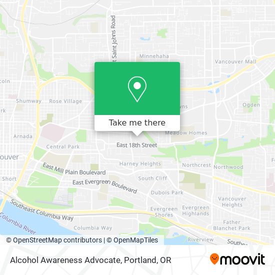 Mapa de Alcohol Awareness Advocate