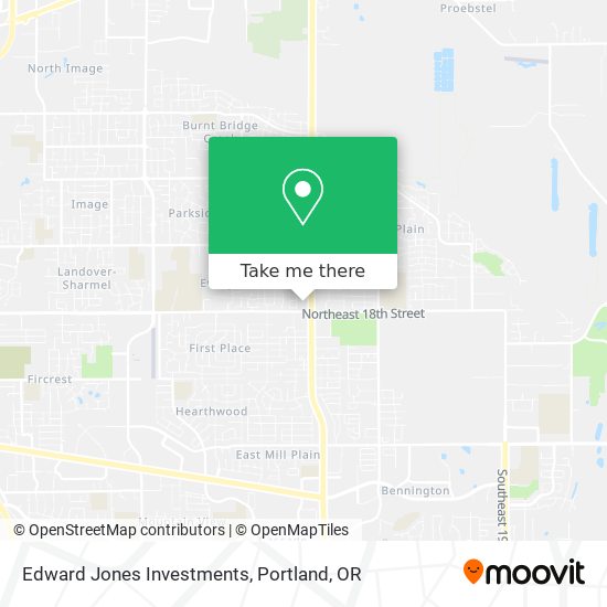 Edward Jones Investments map