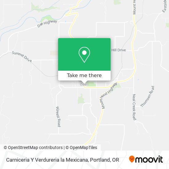 Carniceria Y Verdureria la Mexicana map