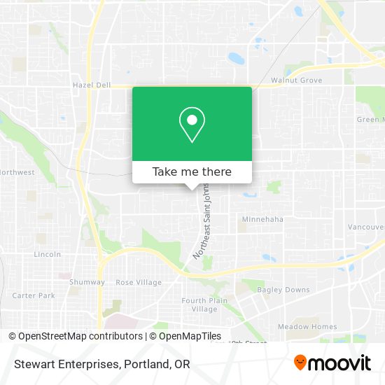 Stewart Enterprises map