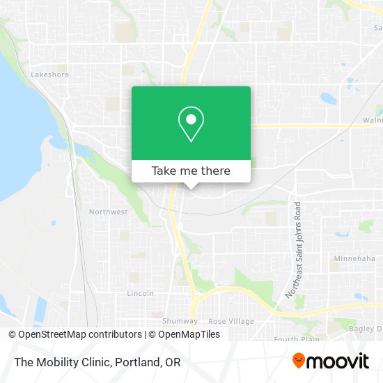 The Mobility Clinic map