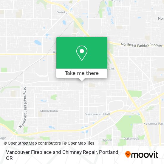 Vancouver Fireplace and Chimney Repair map