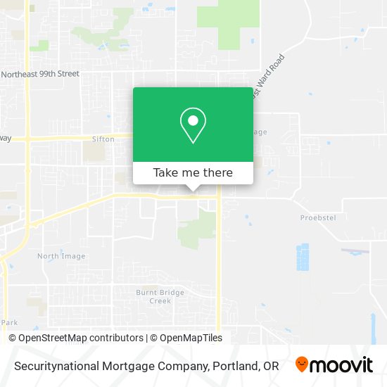 Securitynational Mortgage Company map