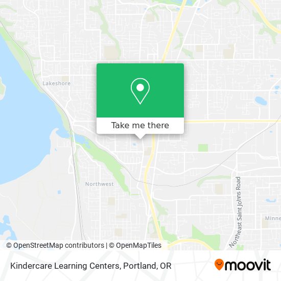 Kindercare Learning Centers map