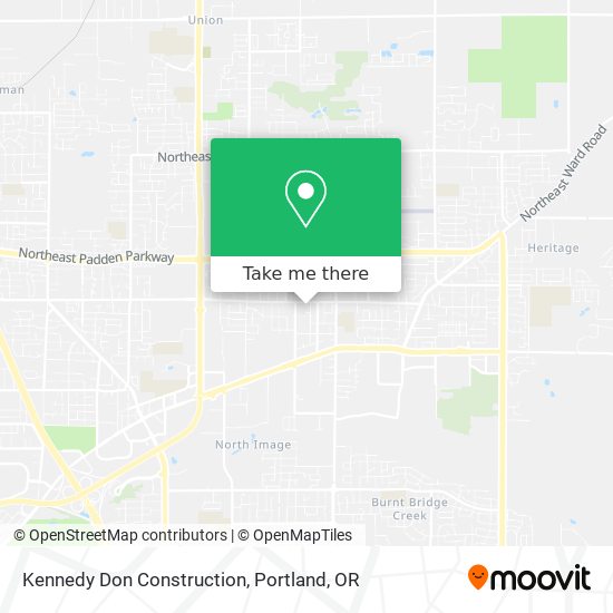 Kennedy Don Construction map