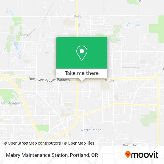 Mabry Maintenance Station map