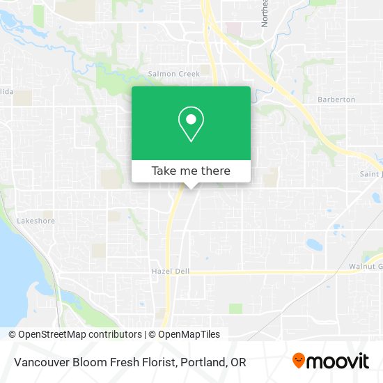Mapa de Vancouver Bloom Fresh Florist