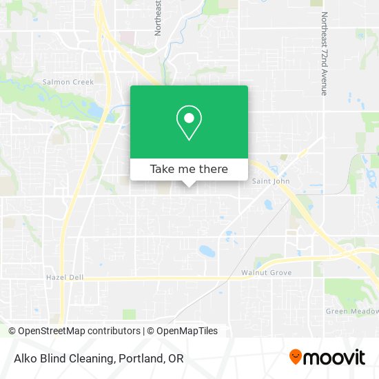 Alko Blind Cleaning map