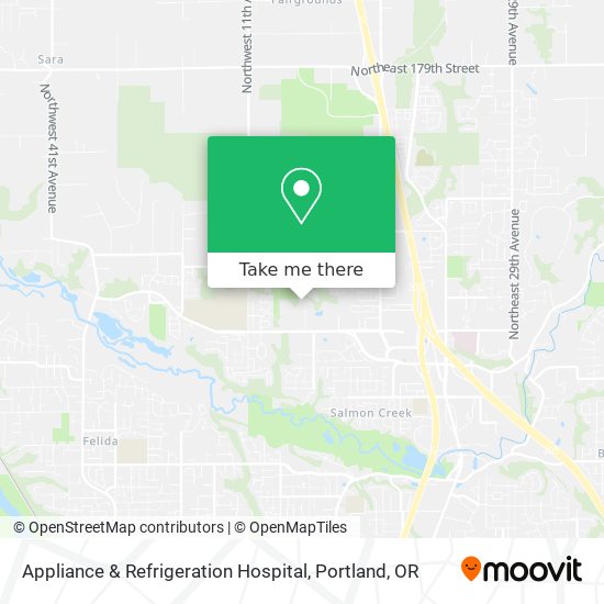 Appliance & Refrigeration Hospital map