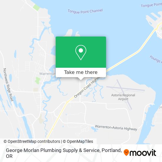 Mapa de George Morlan Plumbing Supply & Service