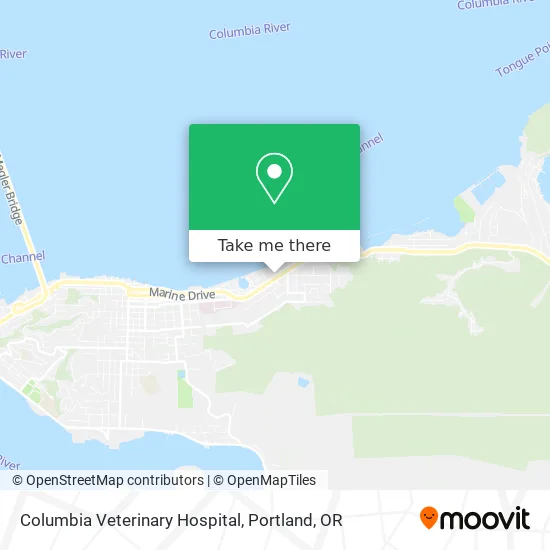 Columbia Veterinary Hospital map