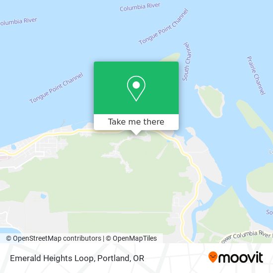 Mapa de Emerald Heights Loop