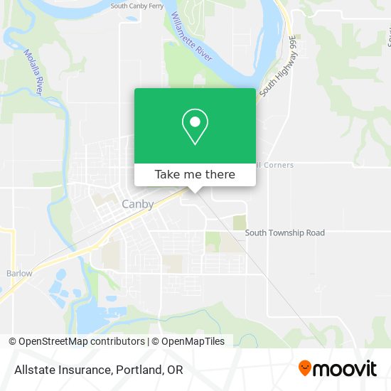 Allstate Insurance map