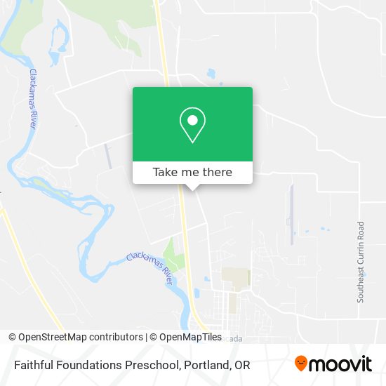 Mapa de Faithful Foundations Preschool