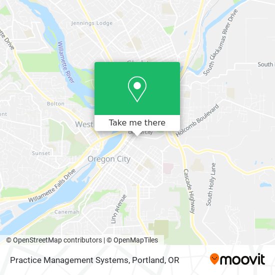 Practice Management Systems map