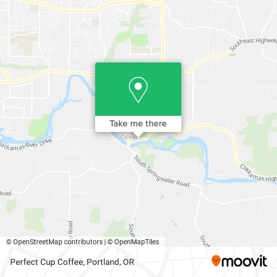 Perfect Cup Coffee map