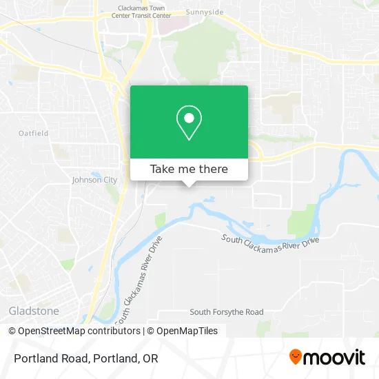 Portland Road map