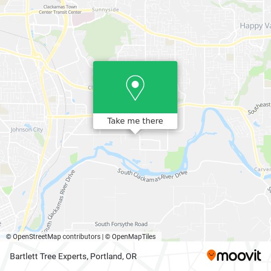 Bartlett Tree Experts map