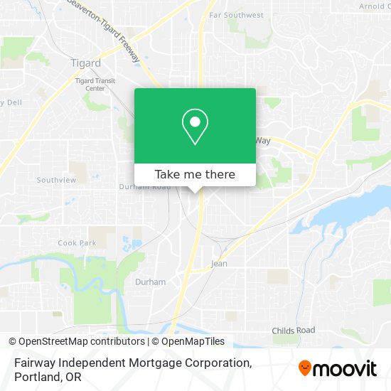 Fairway Independent Mortgage Corporation map